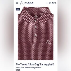 Rhoback Texas A&M gig ‘em Aggies